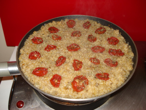 Boulgour aux tomates séchées