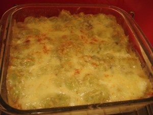 2010 09 07_0627b Gratin de courgettes et ravioles