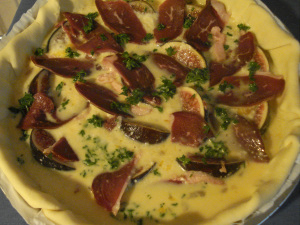 Quiche aux figues et au magret de canard Quiche aux figues et au magret de canard