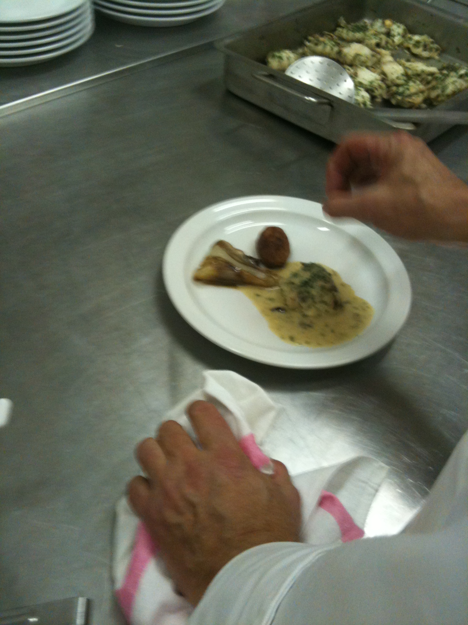 Filet de poisson "Bonne femme" 