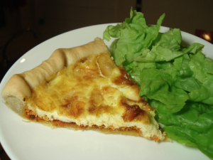 Quiche au caviar de tomates et parmesan Quiche au caviar de tomates et parmesan