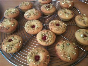 Moelleux à la pistache, recette de Christophe Felder ex-chef pâtissier du Crillon Moelleux à la pistache, recette de Christophe Felder ex-chef pâtissier du Crillon