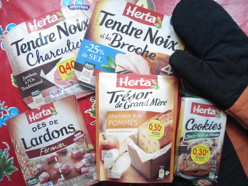 Colis de produits Herta