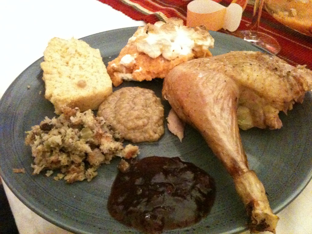 Menu typique thankgsgiving
