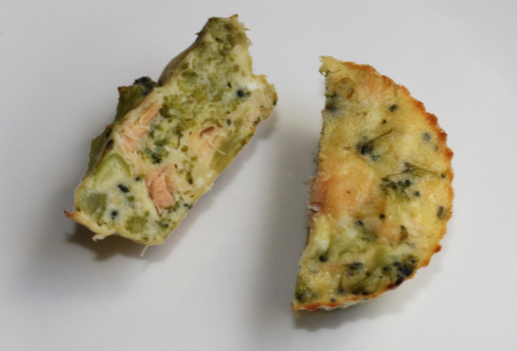 Gâteau saumon brocolis