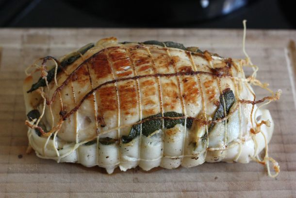 Rôti de dinde à la sauge cuit