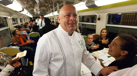 Thierry marx cuisine dans le RER
