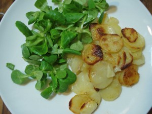 Pommes de terre à l'huile de truffe recette Guy Demarle