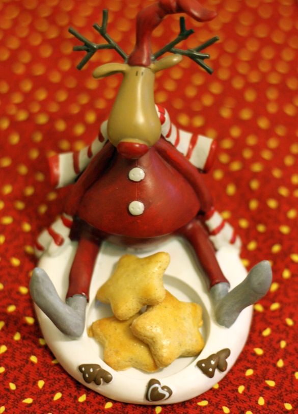 Le renne de Noël déguste ses biscuits aux 4 épices !
