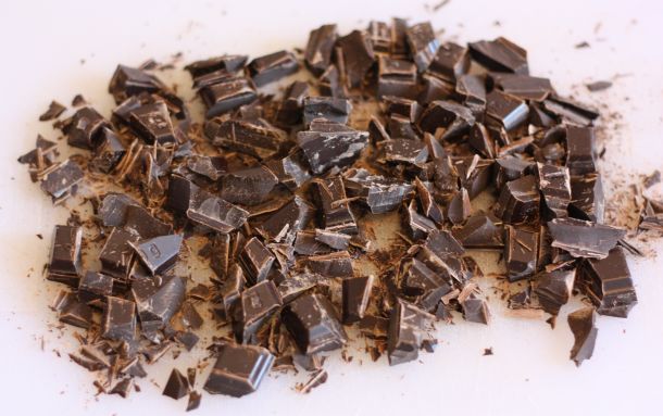 Pépites de chocolat gâteau au chocolat et à l'orange