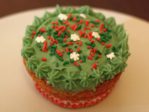 Cupcake Forêt de Sapin (by Over-Cookée) Cupcake Forêt de Sapin Blog de cuisine Over-cookée