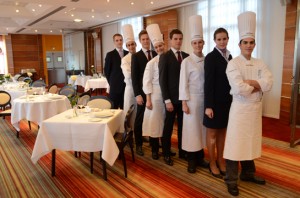 déjeuner au restaurant d'application de l'école de cuisine ferrandi