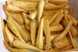 cuisson panais au four