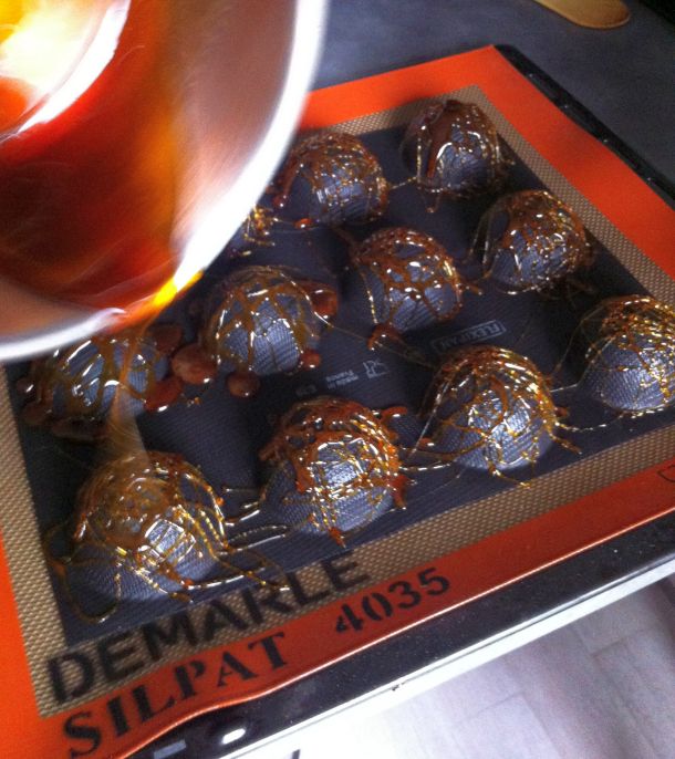 technique déco caramel